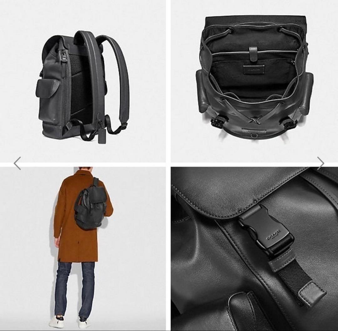 【COOL！新品】COACH リビングトン バックパック リュック メンズ