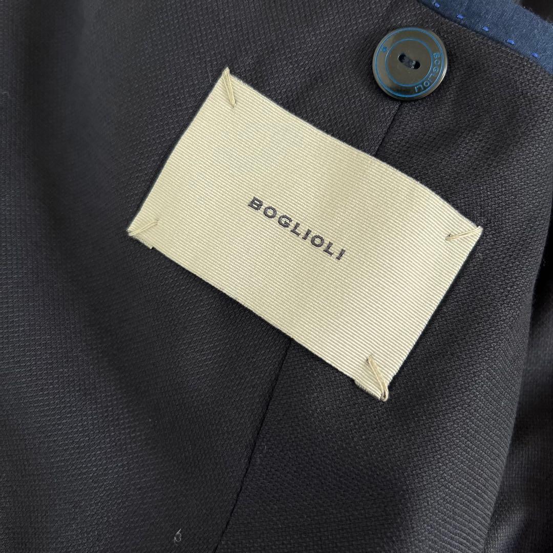 BOGLIOLI DOVER アンコン ウール スーツ セットアップ 50