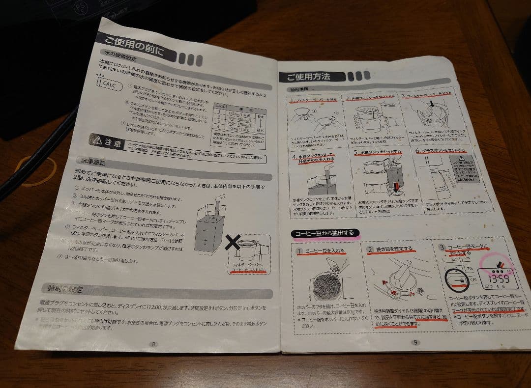 【プロフ必読】メリタ アロマフレッシュ AFG621 6杯用 中古品
