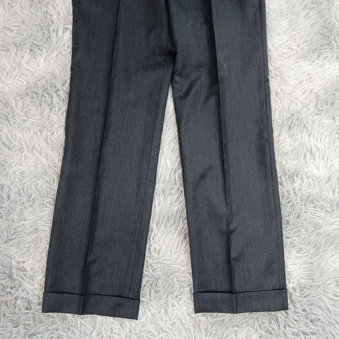 美品✨ポールスミス✨カノニコ SUPER 100's スーツ S 濃灰