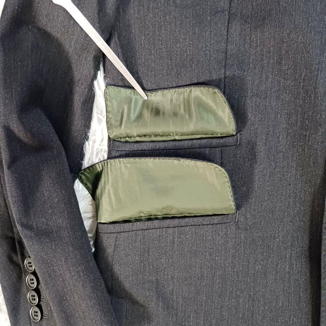 美品✨ポールスミス✨カノニコ SUPER 100's スーツ S 濃灰