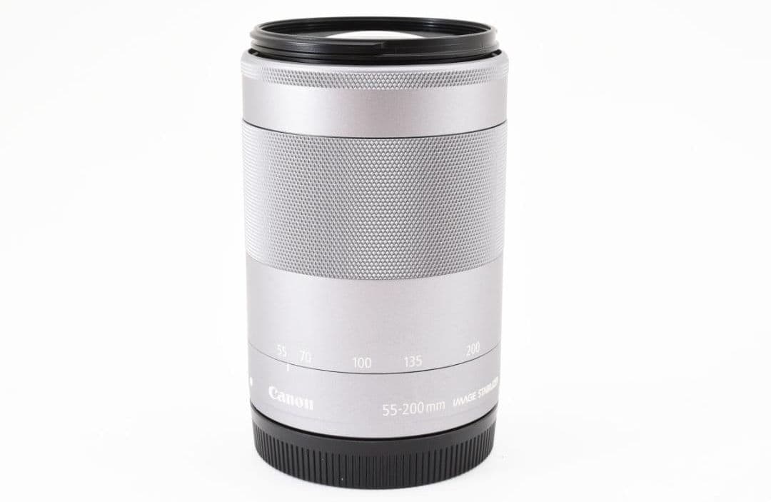 1月25日限定♪Canon EF-M 55-200mm IS STM シルバー