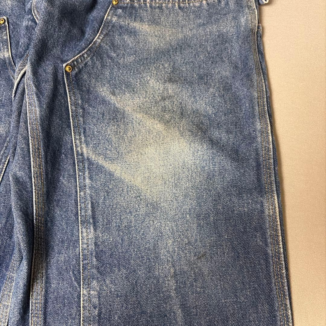 W38xL30 カーハート デニムペインターパンツ ダブルニー メキシコ製 ⑤