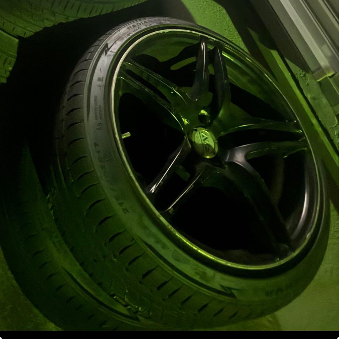 AVSホイール 114.3 5穴 9j 2本