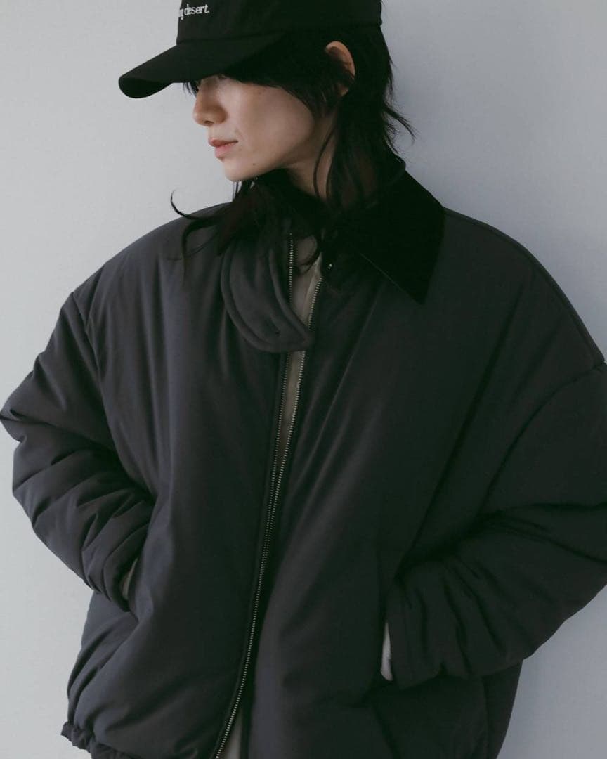 ジャケット・アウター anuke Velour Collar Blouzon/38