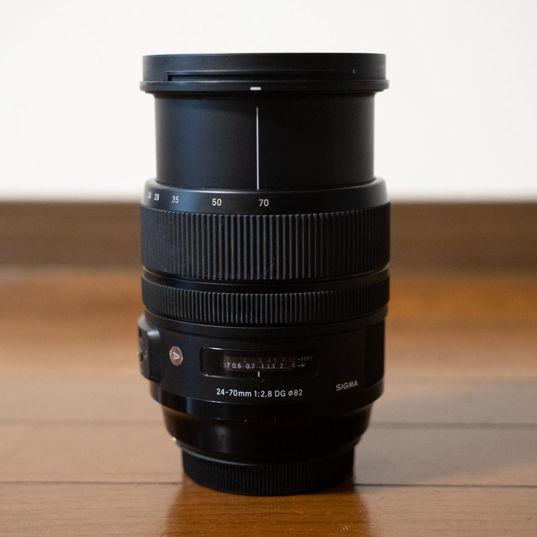 レンズ(ズーム) SIGMA 24-70mm F2.8 DG OS HSM Art CanonEF
