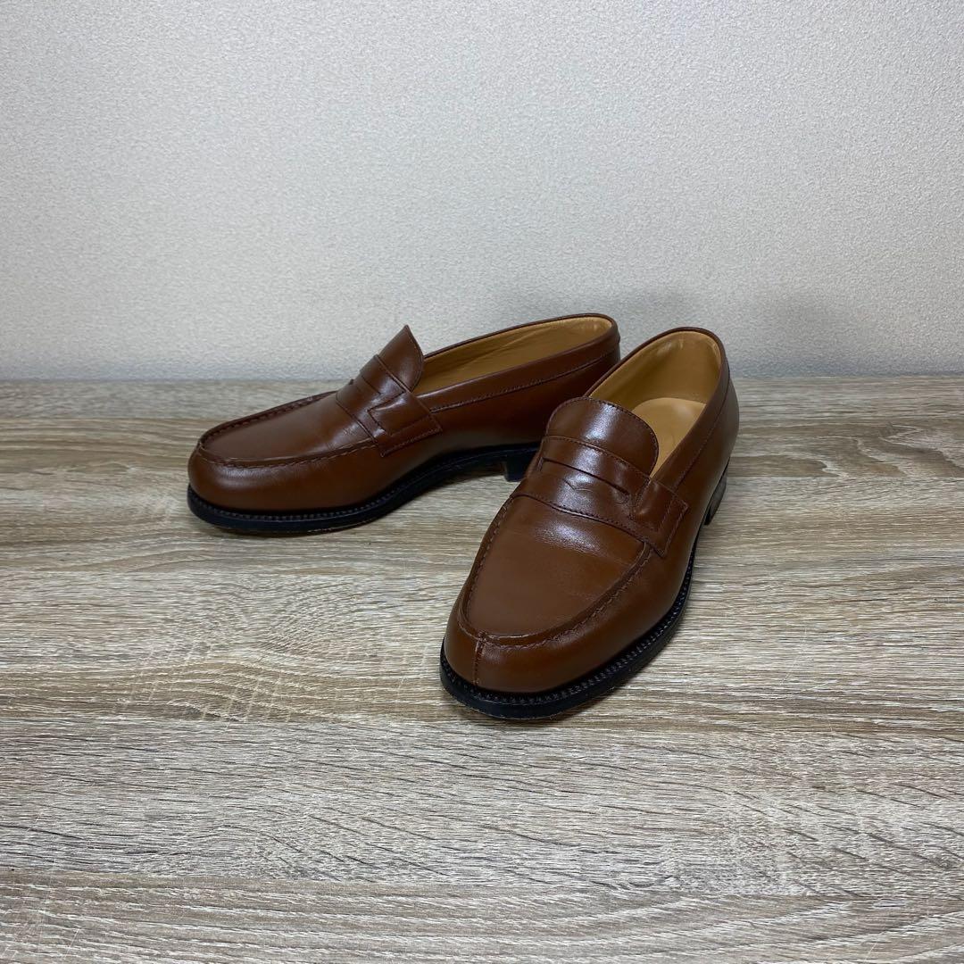 ジェイエムウエストン #180 シグネチャーローファー レザー ブラウン 2D