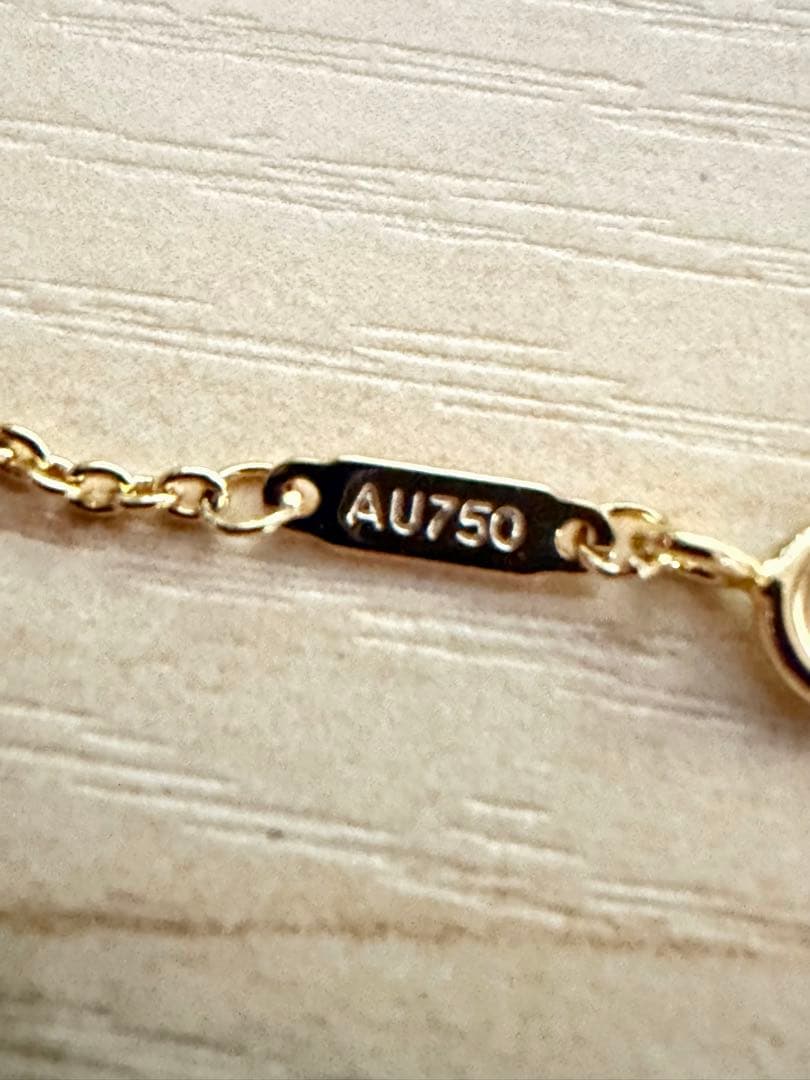 【超美品】Tiffany&Co. ティファニー　ネックレス Tスマイル スモール