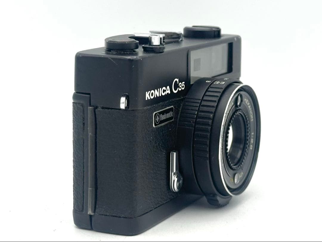 【完動品】Konica C35 flash matic フィルムカメラ 動作確認