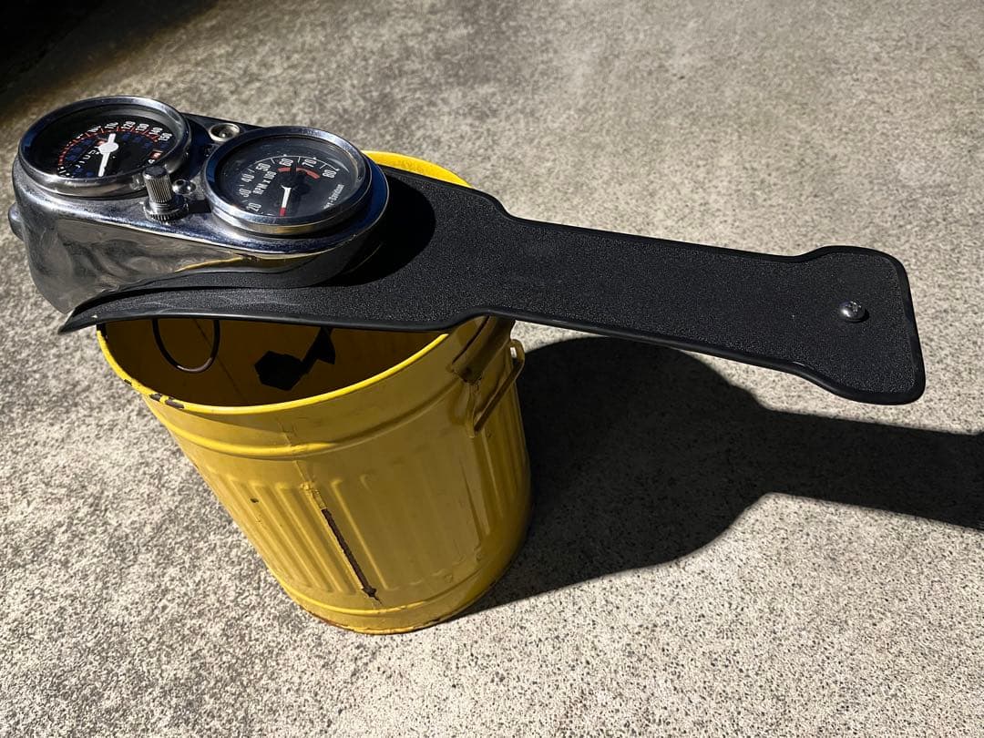 ハーレー　分割タンクカバー　メーターパネル　ショベル　ローライダー　FLH FX