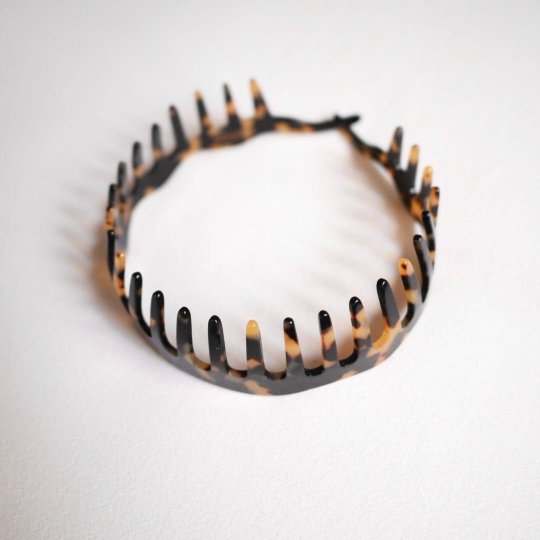 ALEXANDRE DE PARIS アレクサンドルドゥパリ 櫛形カチューシャ