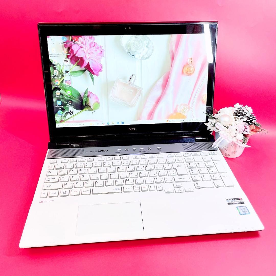 タッチパネル❣️Corei7✨️ノートパソコン大容量1TB✨️カメラ付きブルーレイ事務