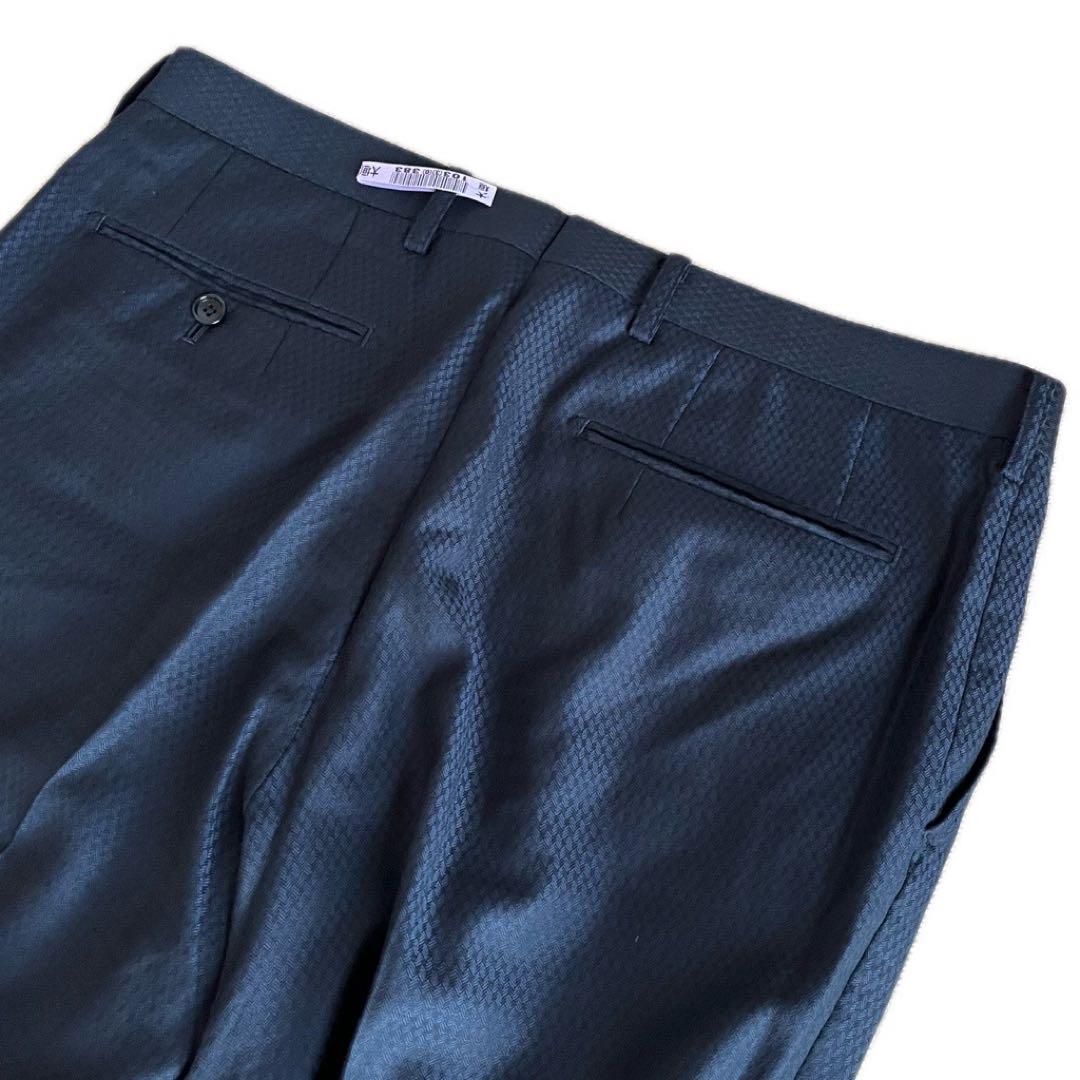 ✨現行✨美品✨ダーバン×REDA シャイニングヘリンボーン スーツ AB5 濃紺