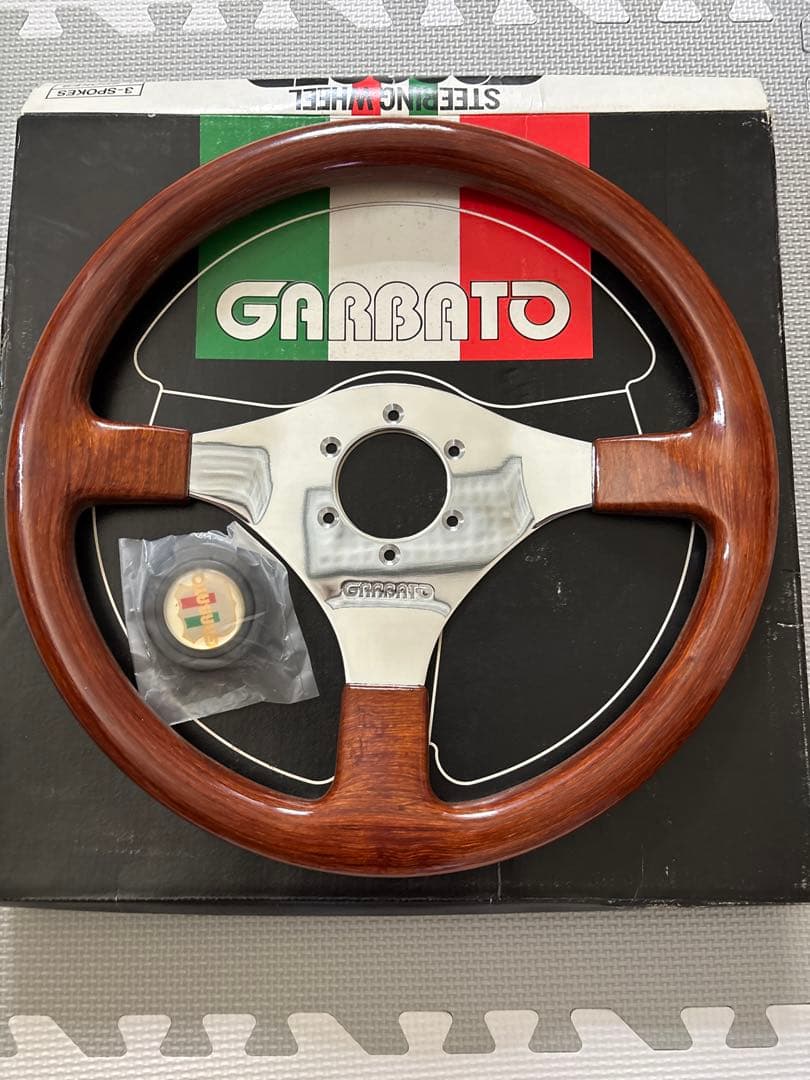 GARBATO ステアリングホイール 3スポーク