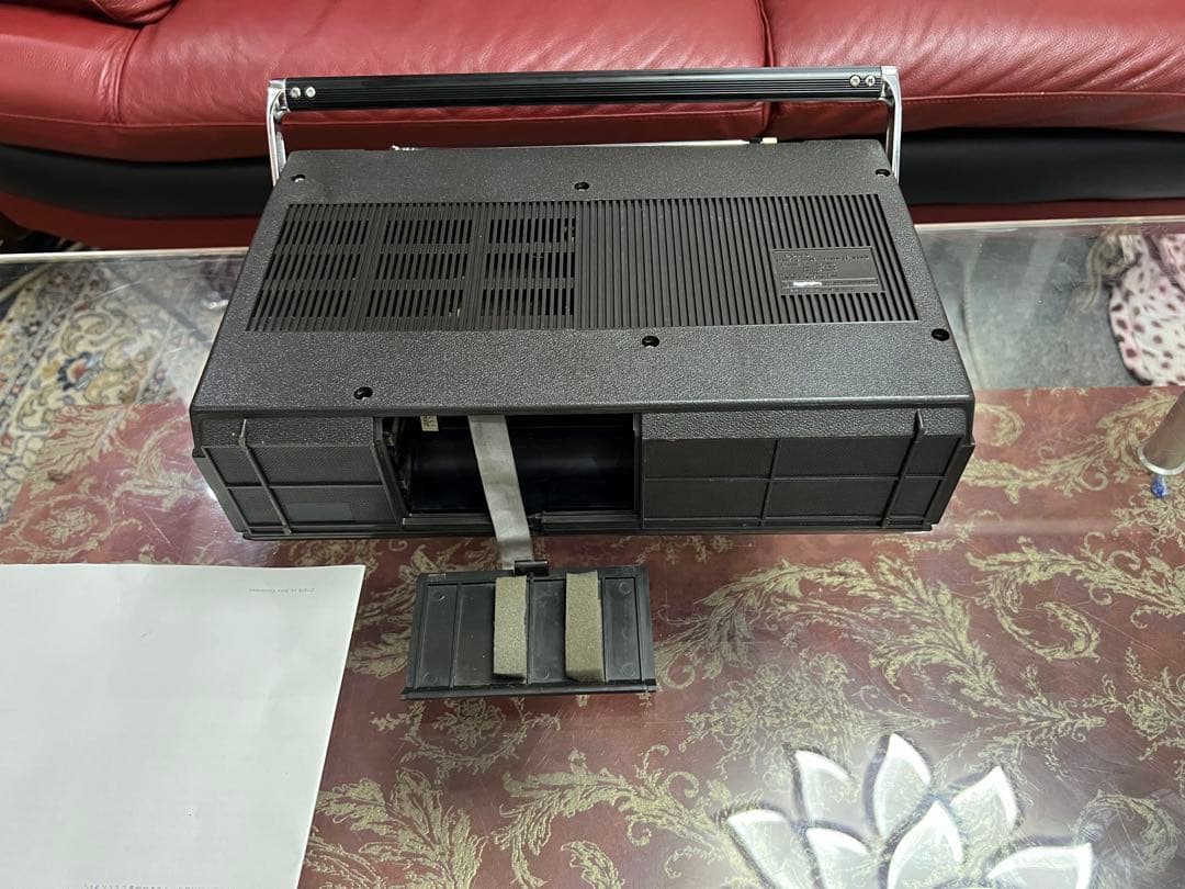 ソニー SONY CF-1980Ⅱ ラジカセ オーディオ機器動作品ビンテージ中古