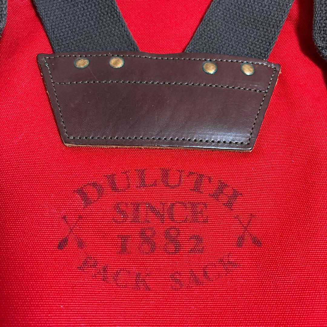 ダルースパックDuluth Pack アメリカ製USAスカウトパックリュック赤