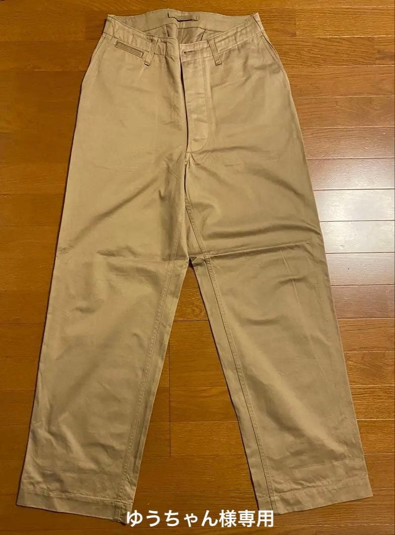 ナイジェルケーボン ベーシック チノ パンツ クラシック　ベージュ　32インチ