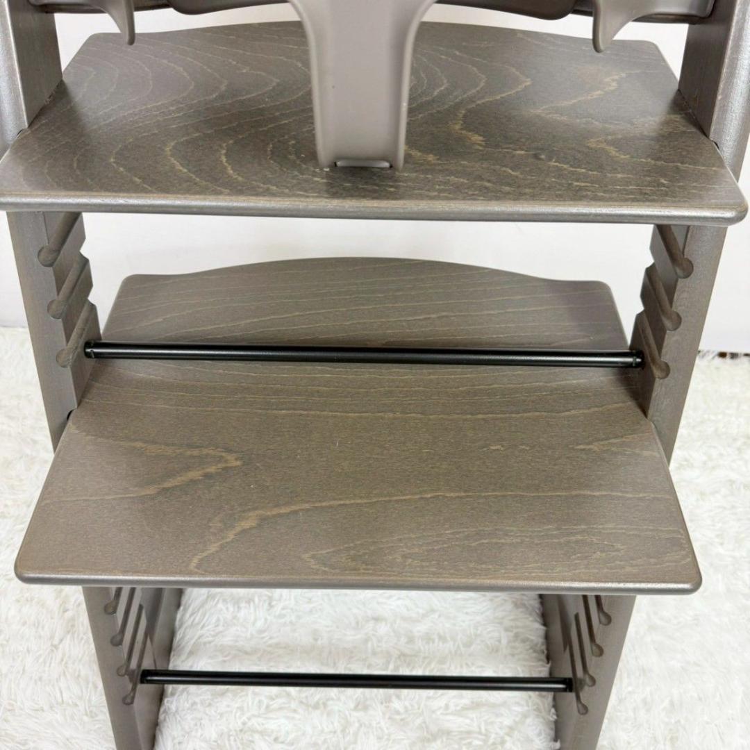 「極美品」 STOKKE ストッケ　トリップトラップ　ヘイジーグレー　シリアル5