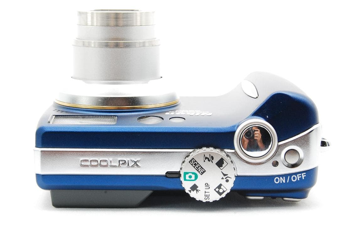 【極上美品/元箱】Nikon COOLPIX 5200 ブルー動作確認済 元箱付
