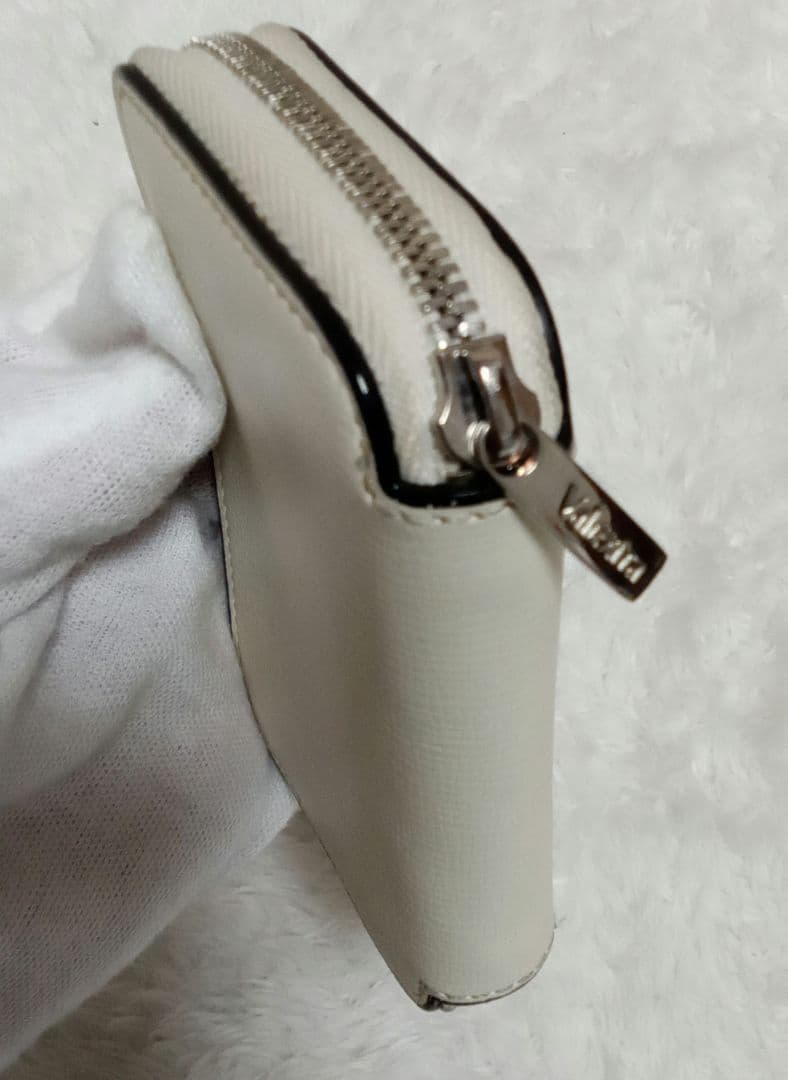 Valextra ヴァレクストラ ジップ ミニウォレット カードフォルダー