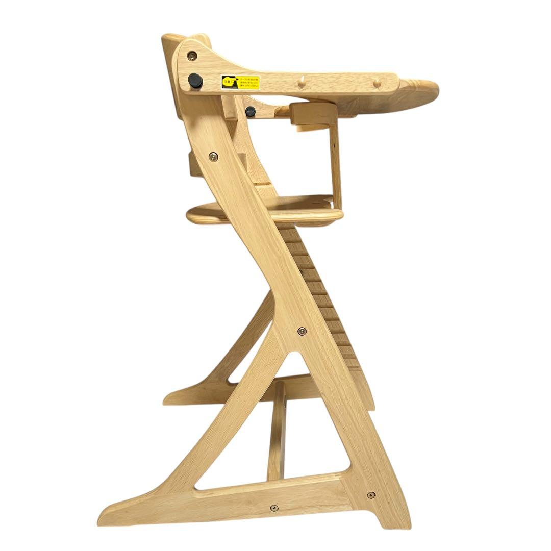 【美品】 すくすくチェアプラス テーブル付　ガード付 1501 NA 大和屋