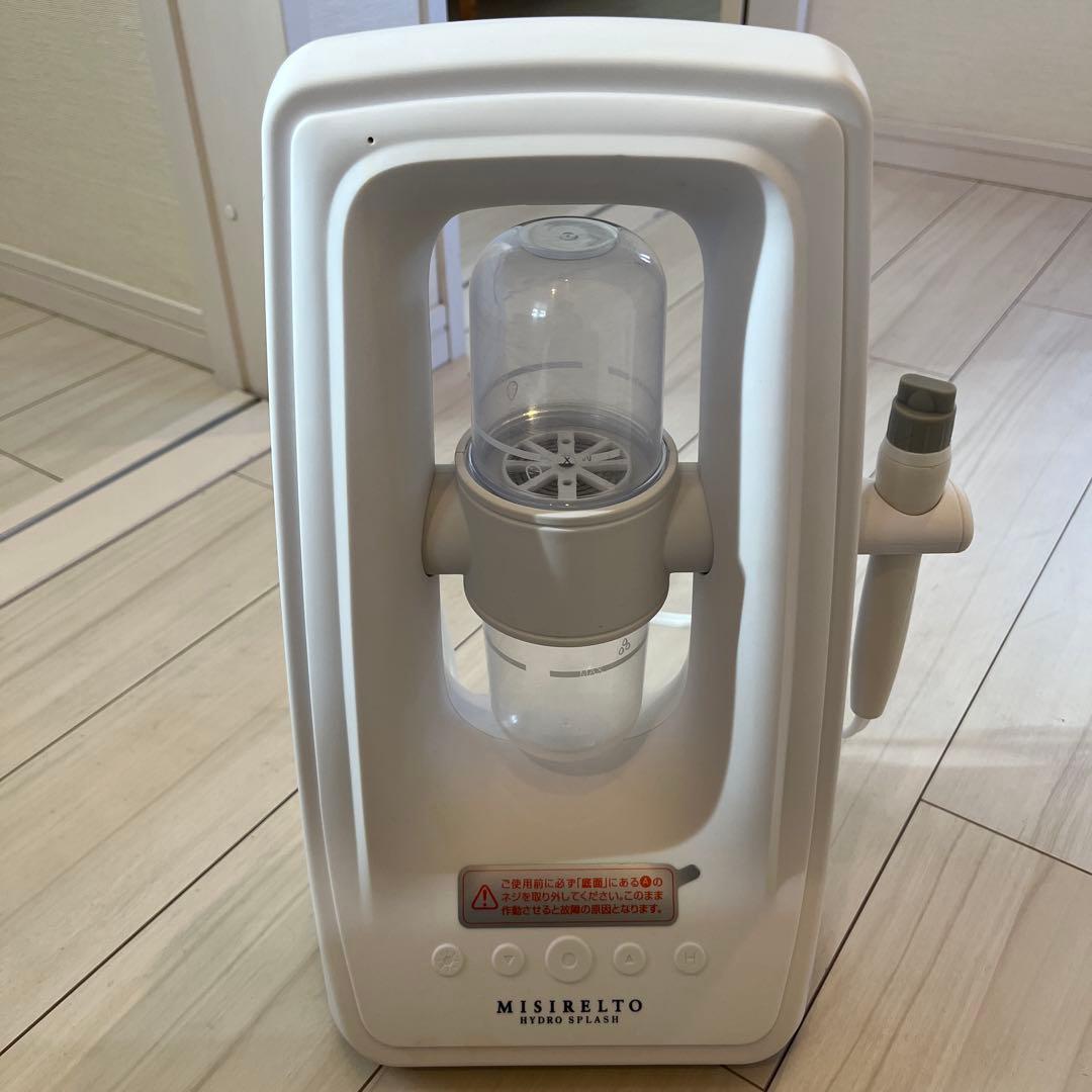 MISIRELTO HYDRO SPLASH 美顔器　ピーリングローション付