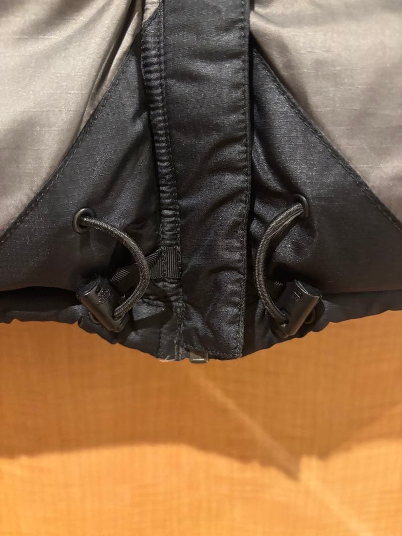 【美品】patagonia 黒 オールドグースダウンベスト ドローコード 00s