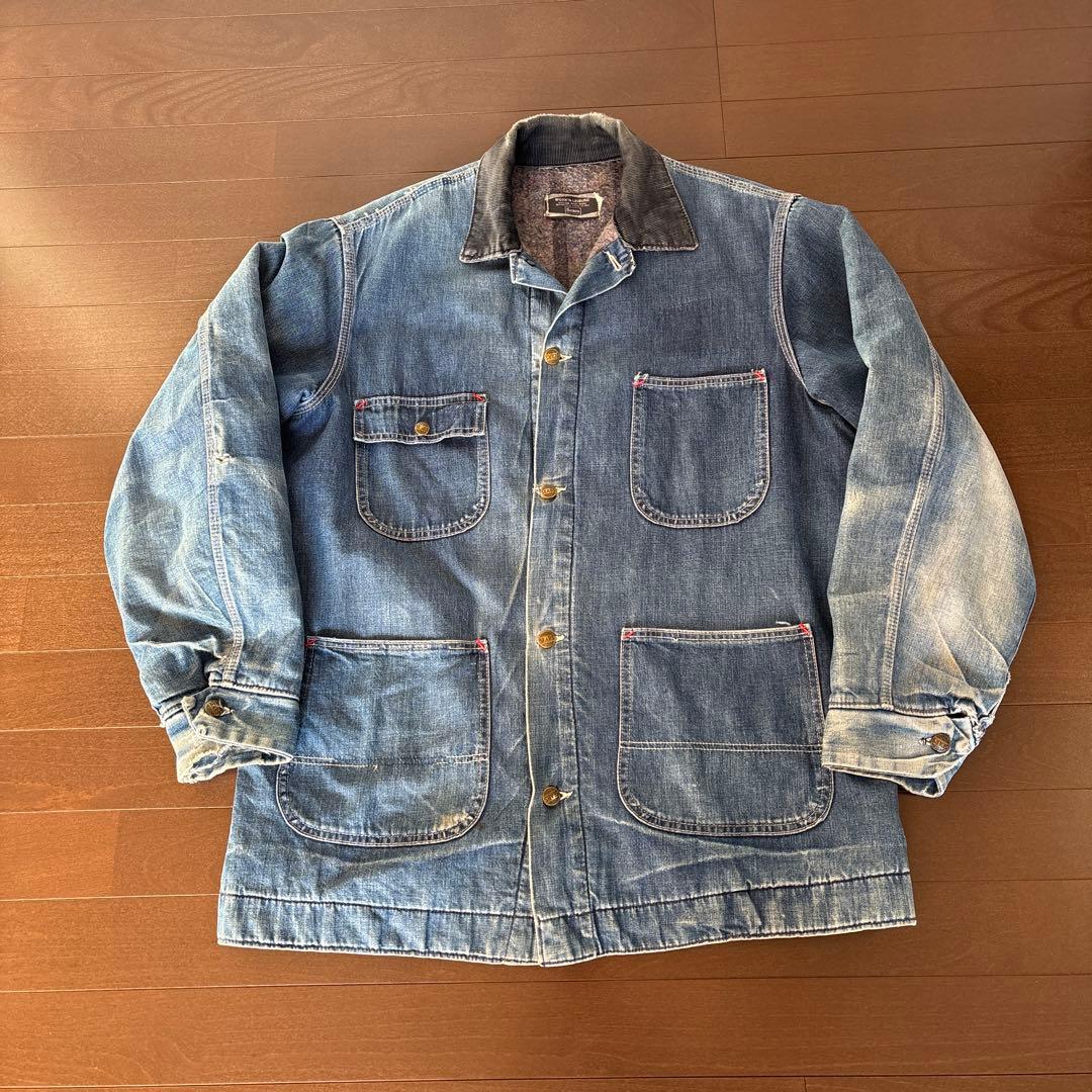 70’s SEARS シアーズ ビンテージ　カバーオール　ワーク チョアコート