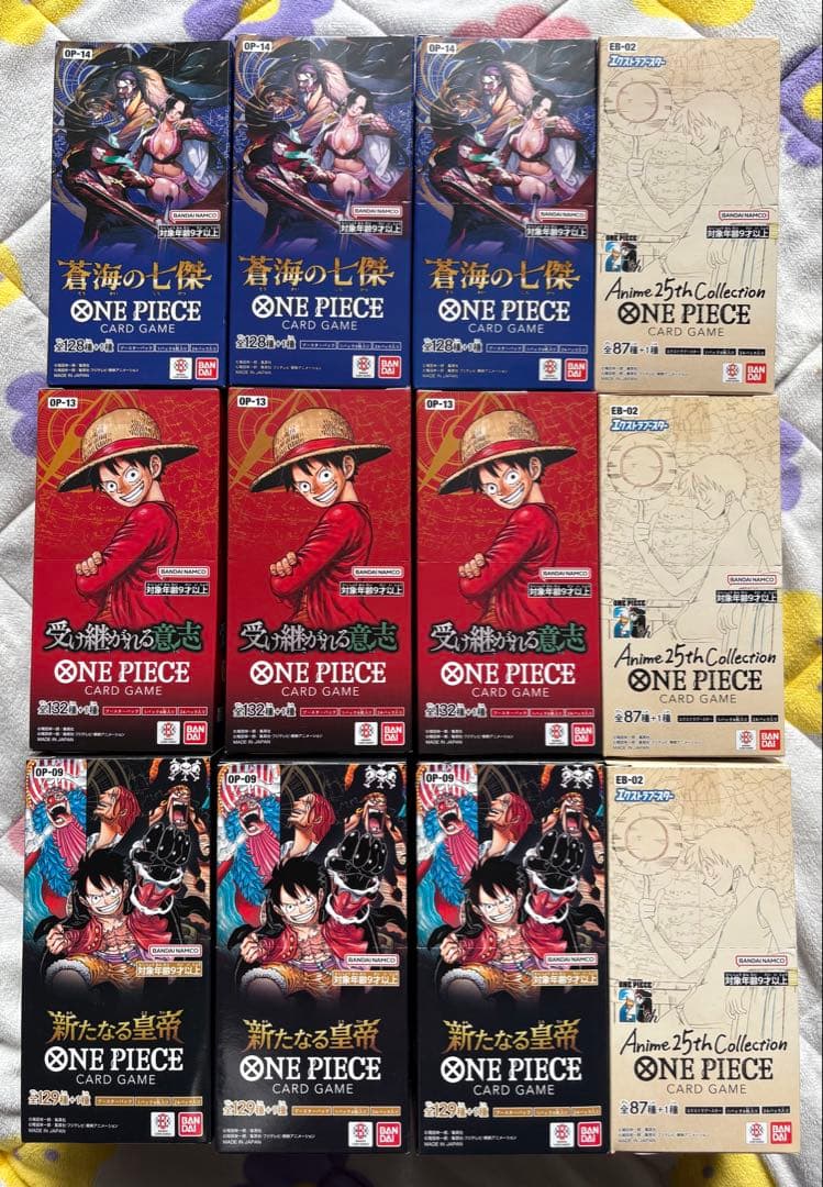 受け継がれる意志 新たなる皇帝 蒼海の七傑 Anime 25th 新品未開封