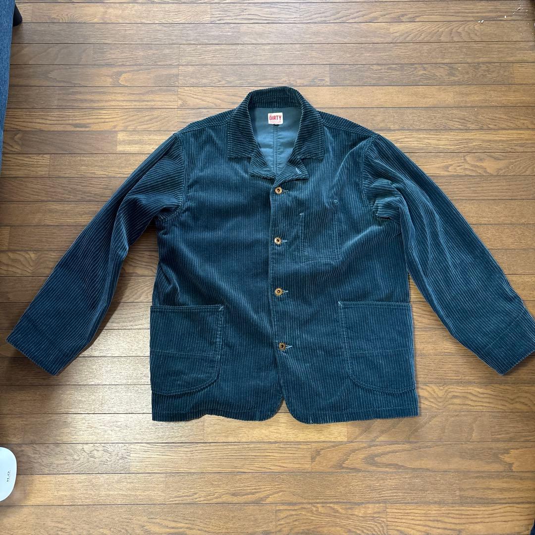 AT DIRTY コーデュロイジャケットセットアップ