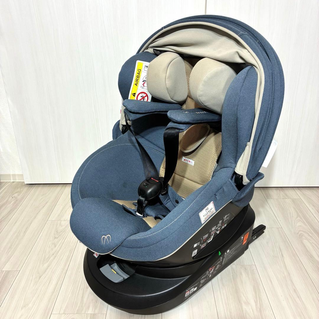 【美品】 AILEBEBE クルット6i プレミアム チャイルドシート 回転式