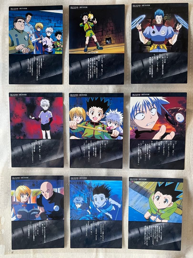 HUNTER×HUNTER カードダスマスターズ フルコンプ級 バインダー付き