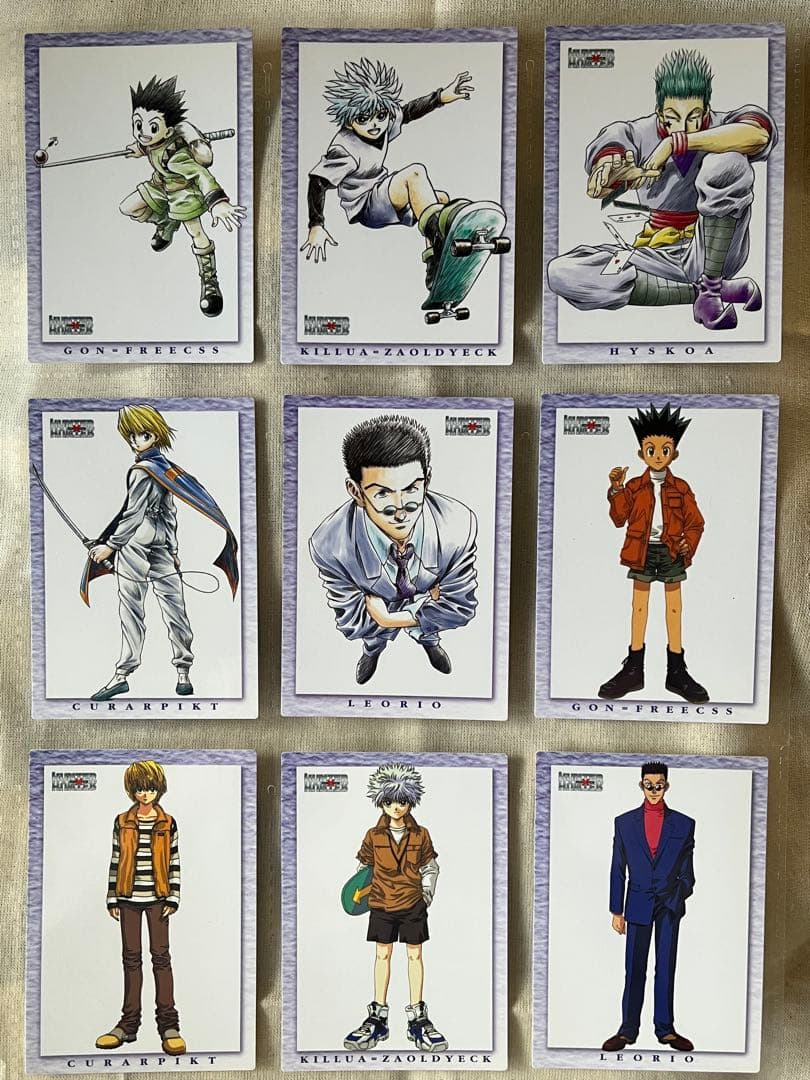 HUNTER×HUNTER カードダスマスターズ フルコンプ級 バインダー付き