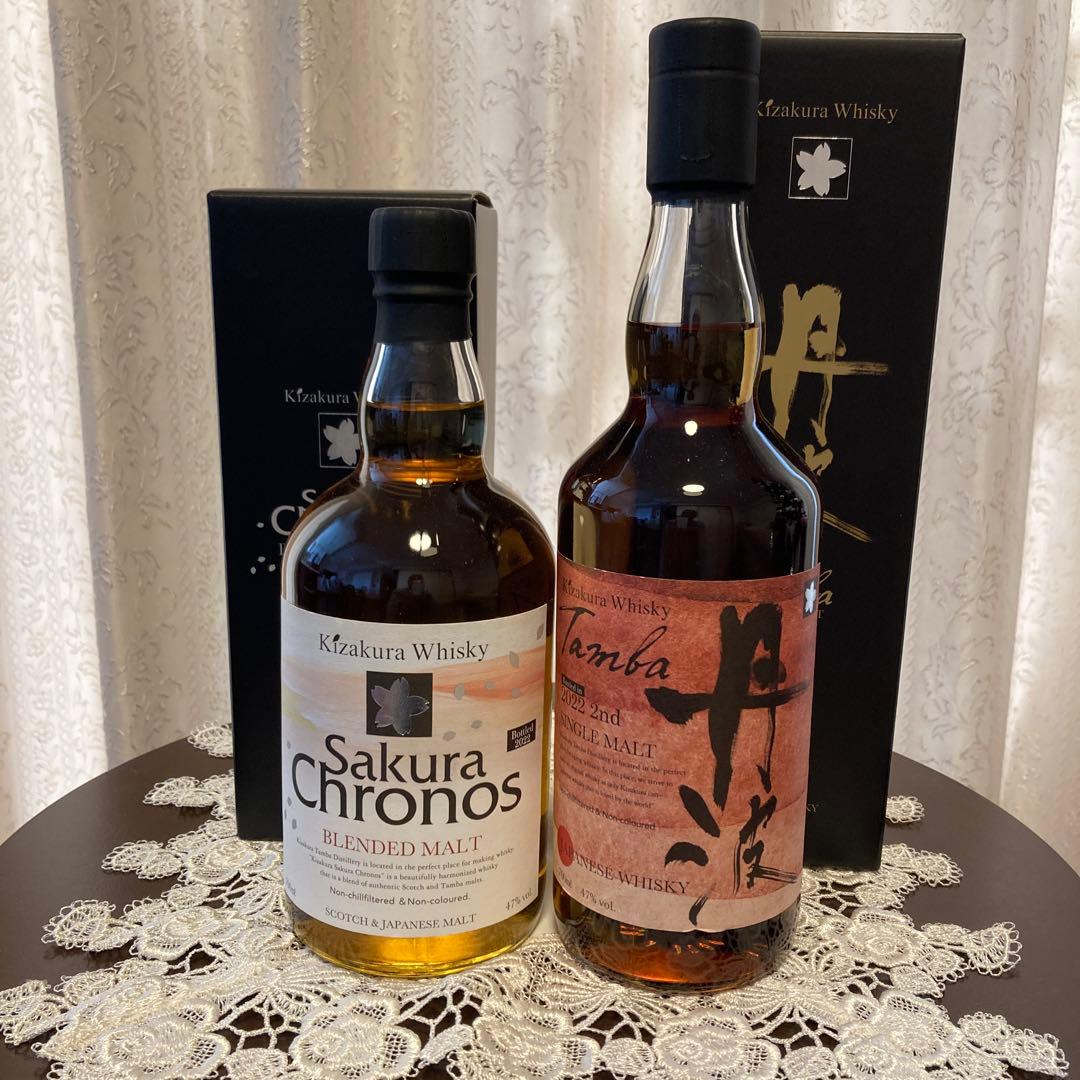 黄桜シングルモルトウイスキー他700ml２本とカッパレディ