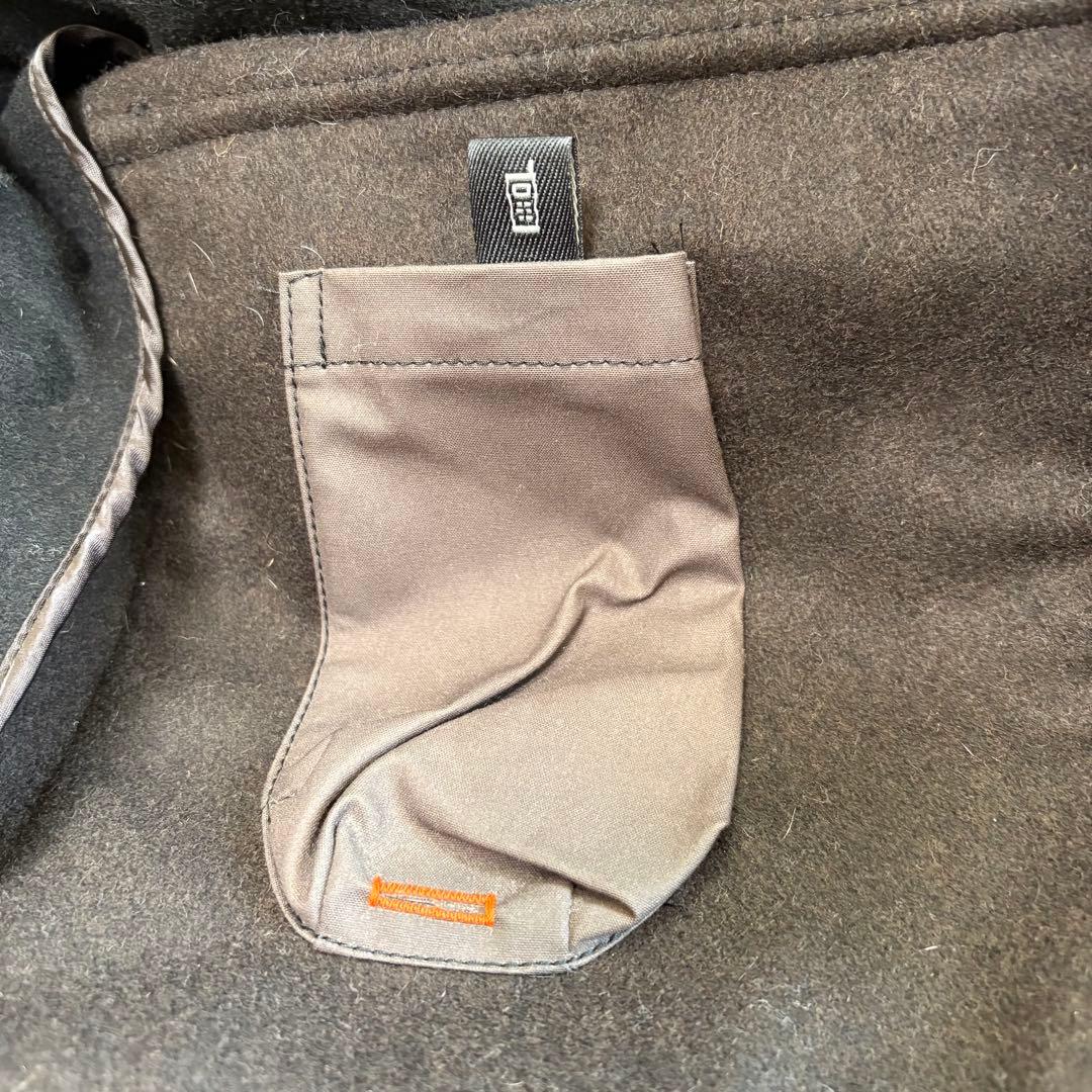 HUGO BOSS ヒューゴボス ダッフルコート 黒 アウター 4462