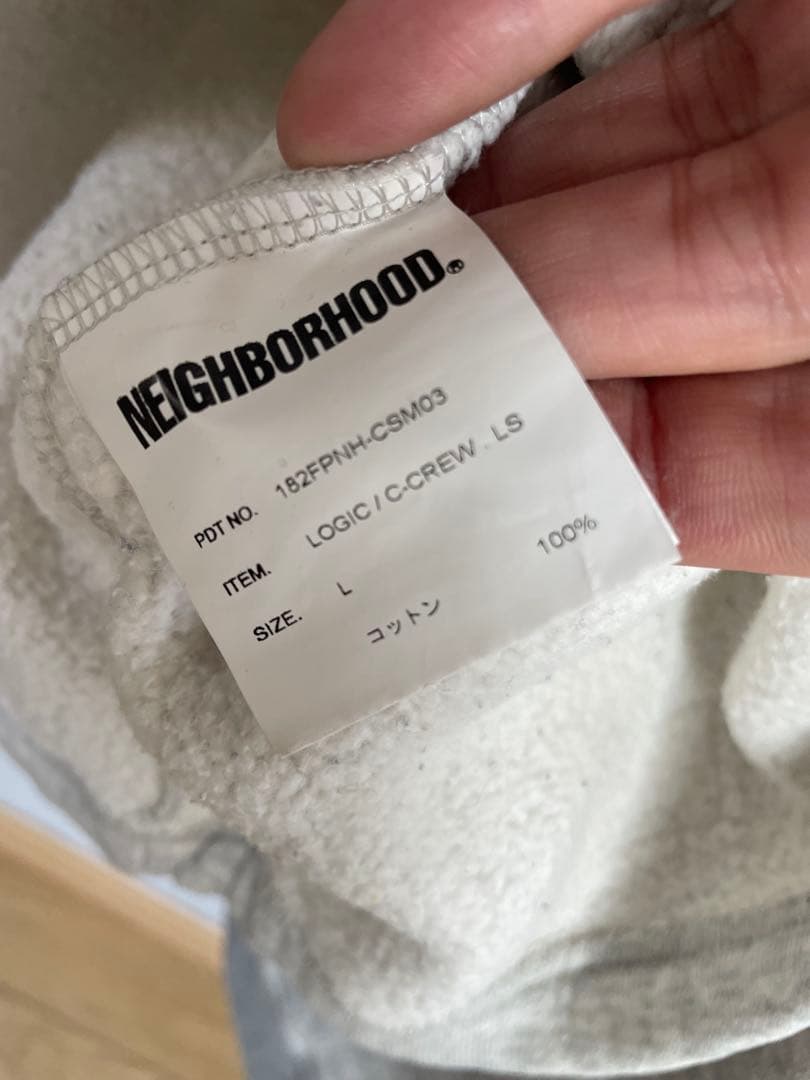 NEIGHBORHOOD グレー スウェット L