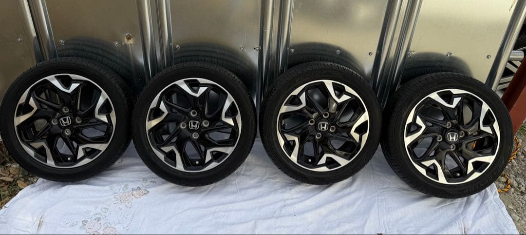 ホンダNBOxカスタム 純正15インチタイヤセット165/55R15 23年