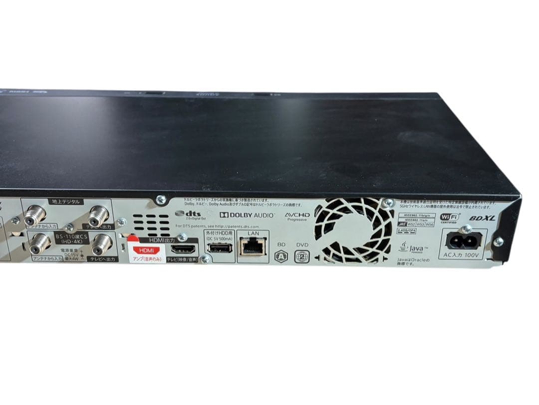 ■SHARP 4B-C20AT3 4Kブルーレイレコーダー