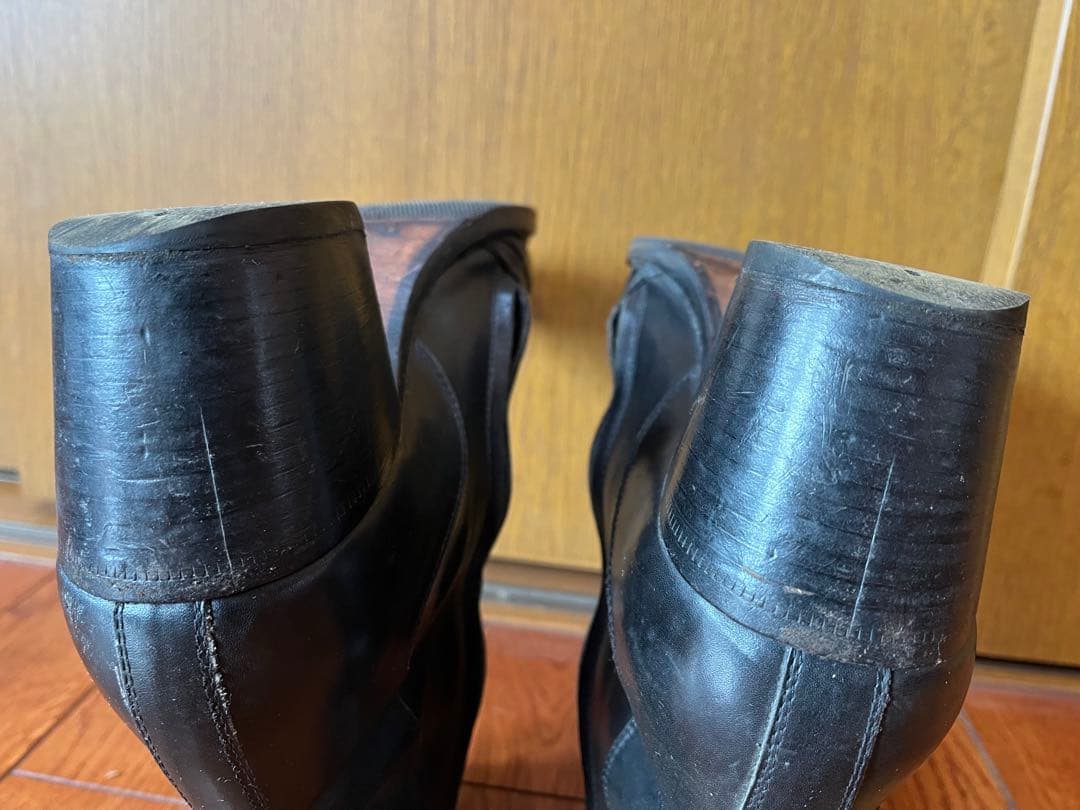 初期around the shoes YSL ジョニー木型同型 ヒールブーツ