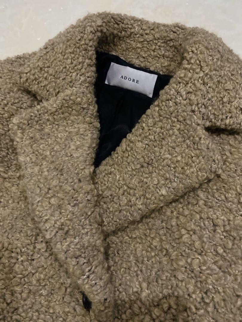 専用です☆アドーア☆大人気ベアブークレジャケットコート美品12.1万