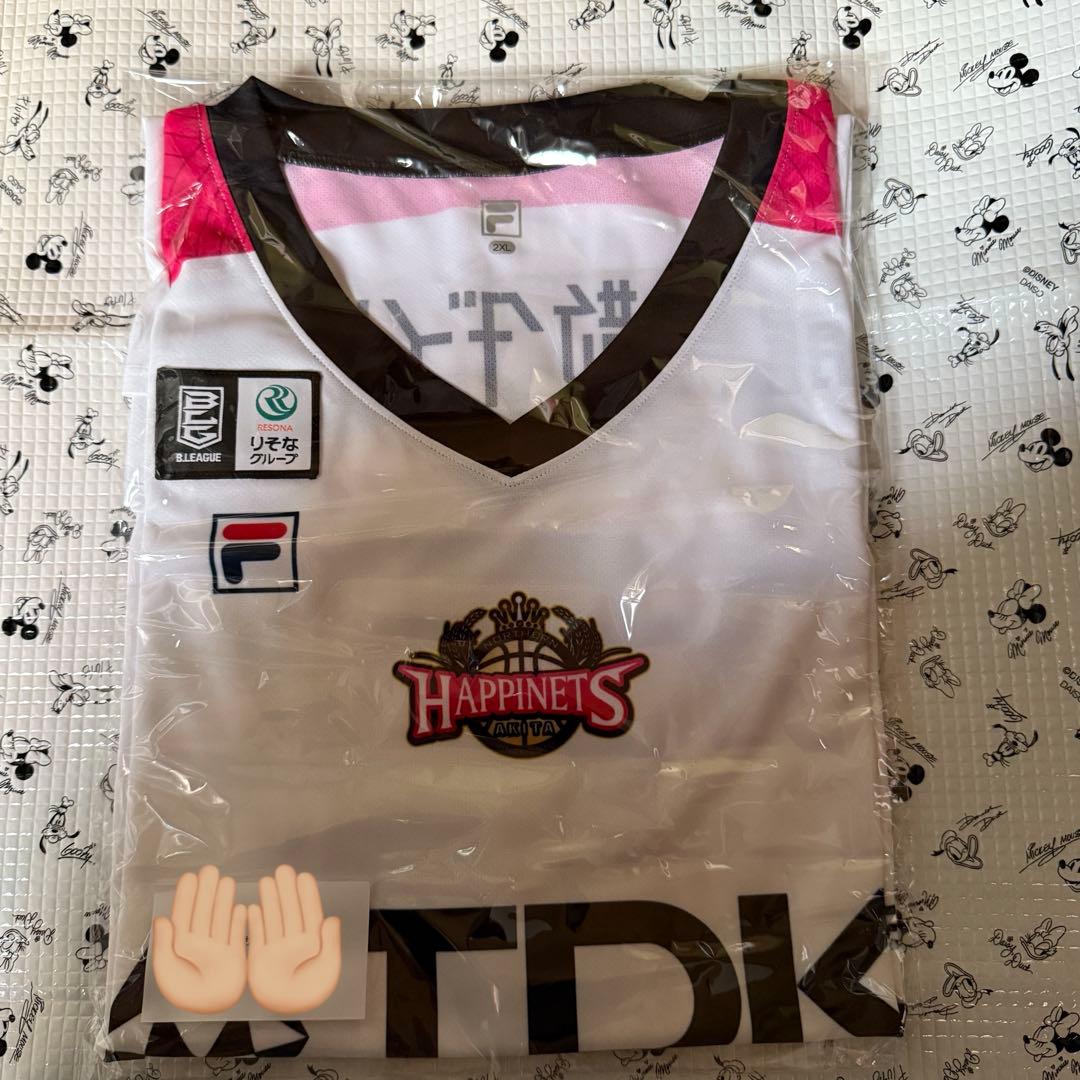 秋田ノーザンハピネッツ オーセンティックユニフォーム 田口選手