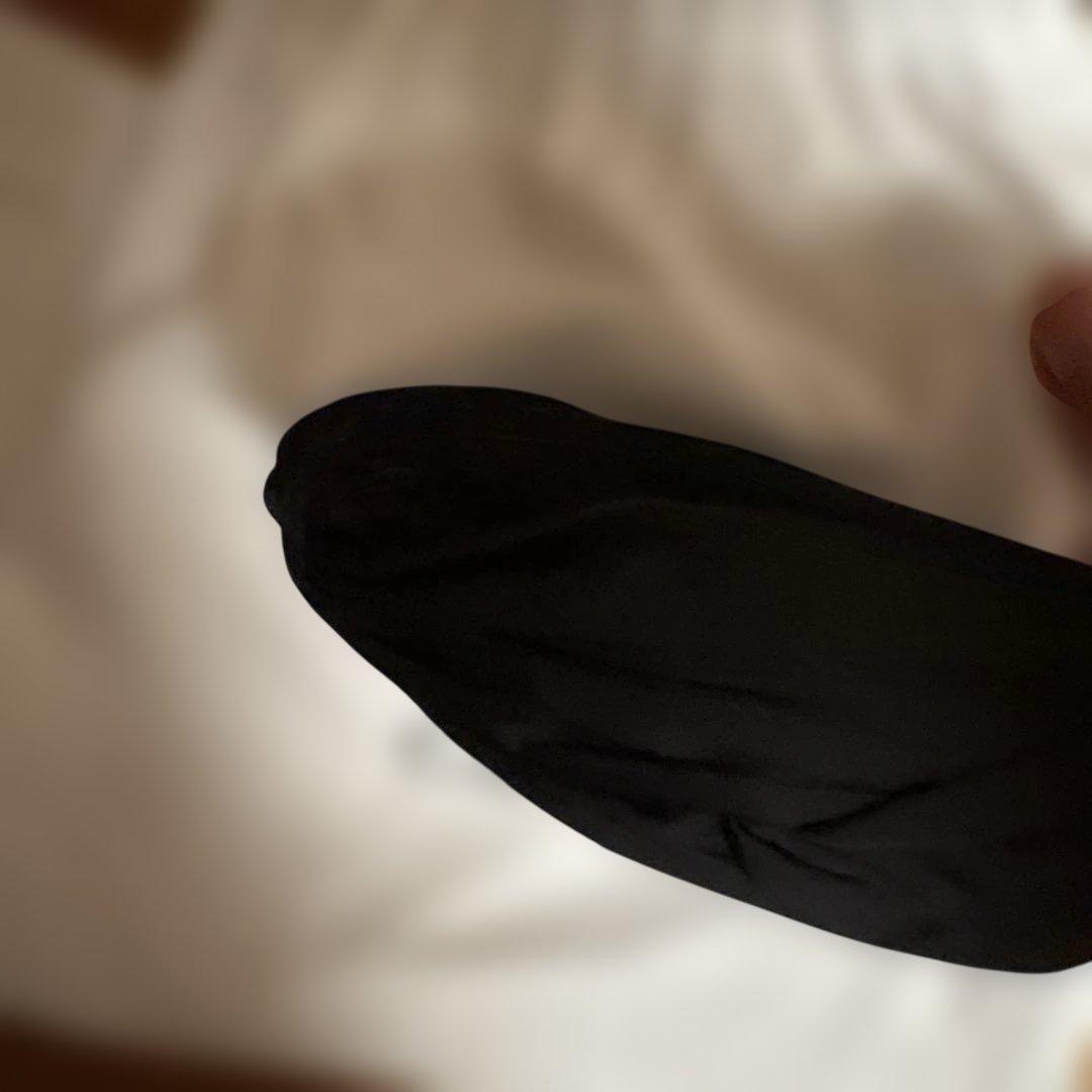 コンプレックスビズ　Flexfit 特許出願済　オーガンジー　カチューシャ　黒