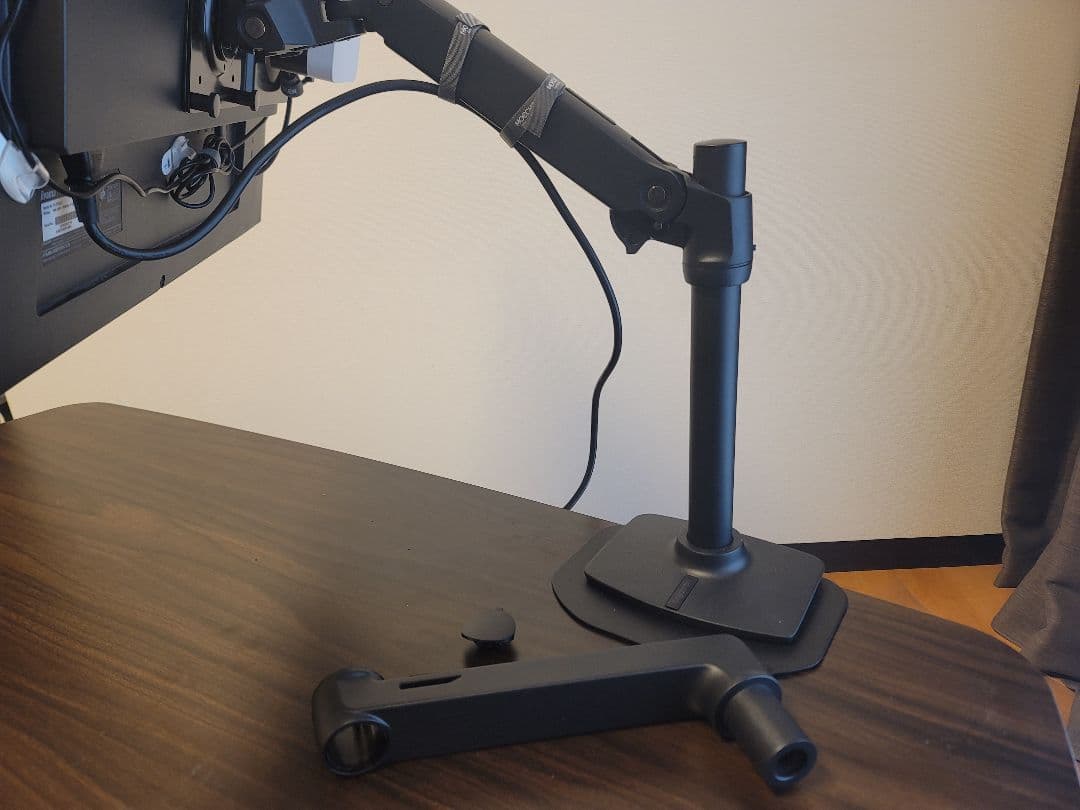 27インチWQHDモニター＆エルゴトロンモニターアームセット