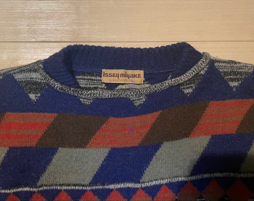 イッセイミヤケ　Issey Miyake ビンテージ　ニット