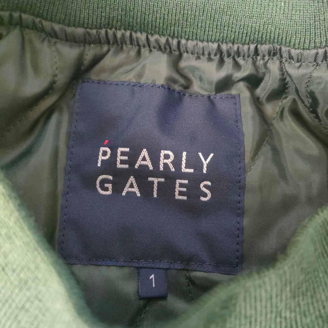 パーリーゲイツ スニード 防風 ナイロン×ニット グリーン a