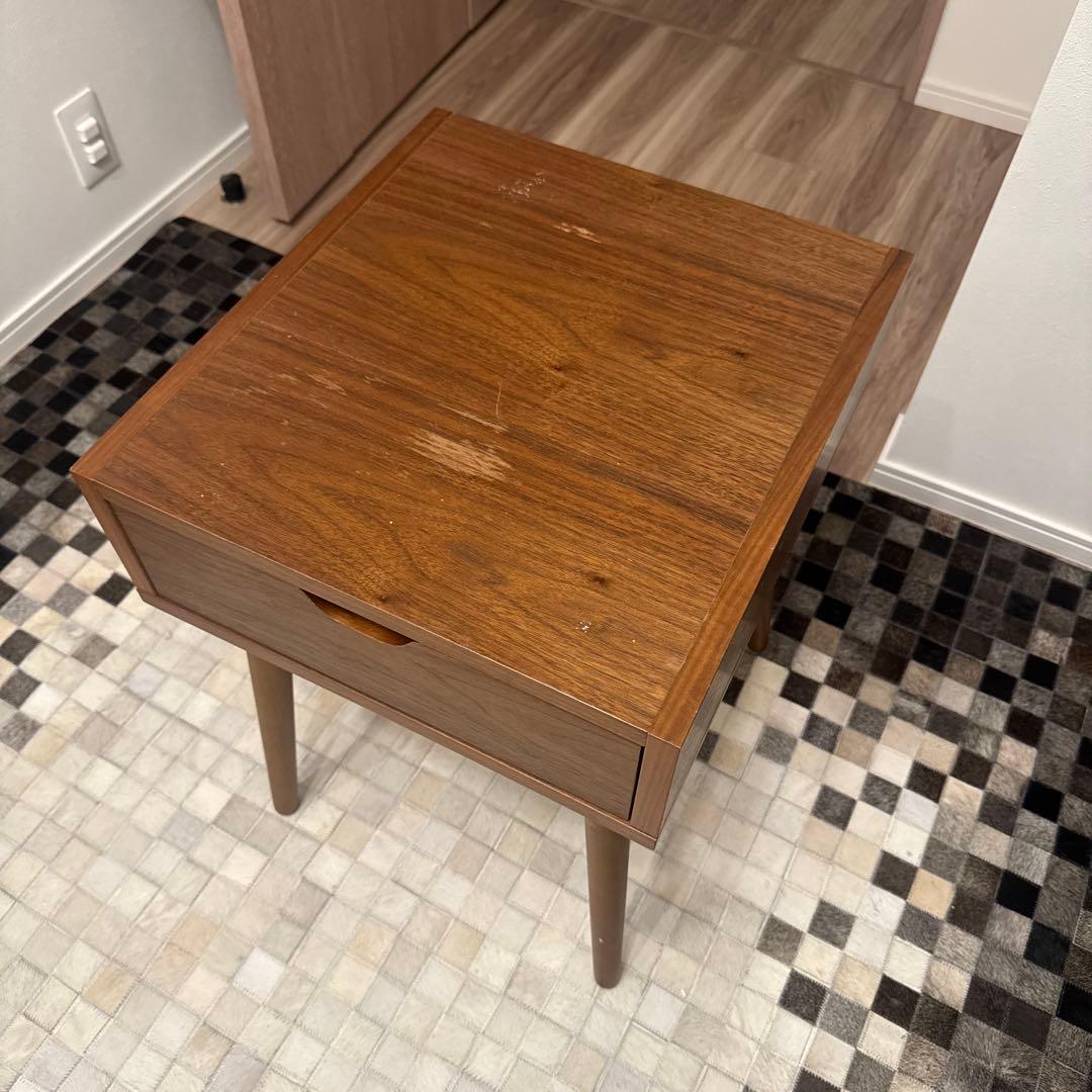 【NOCE】ウォールナットサイドテーブル