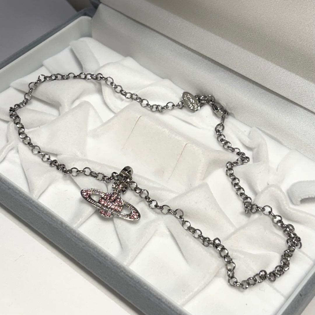 未使用級　希少　正規品　ヴィヴィアンウエストウッド　オーブ　ネックレス　ビジュー