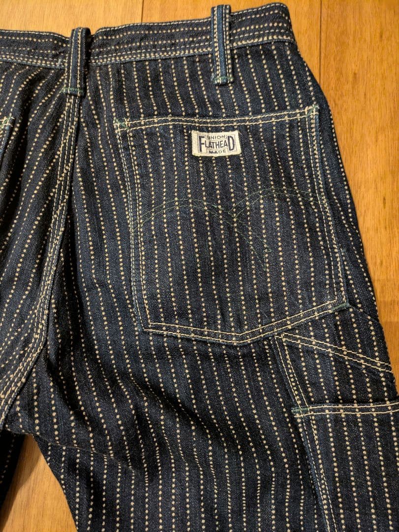 WPN-03W　ウォバッシュペインターパンツ　フラットヘッド　デニムジーンズ