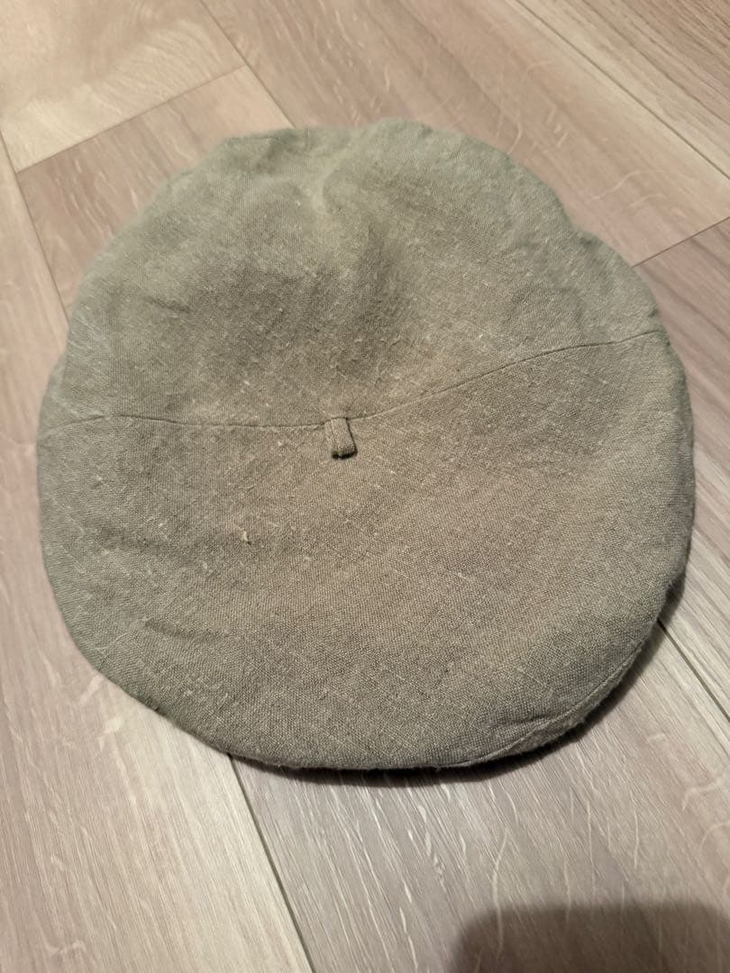 cauda volume beret　コーダ ベレー帽子　リネン　ベルーリア