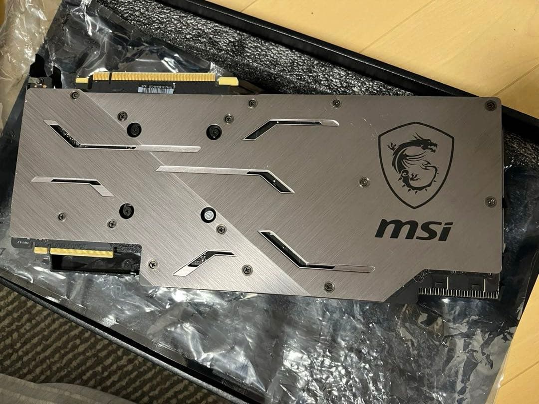 ほぼ未使用美品　MSI GeForce RTX2080 おまけRBG突っ張り棒